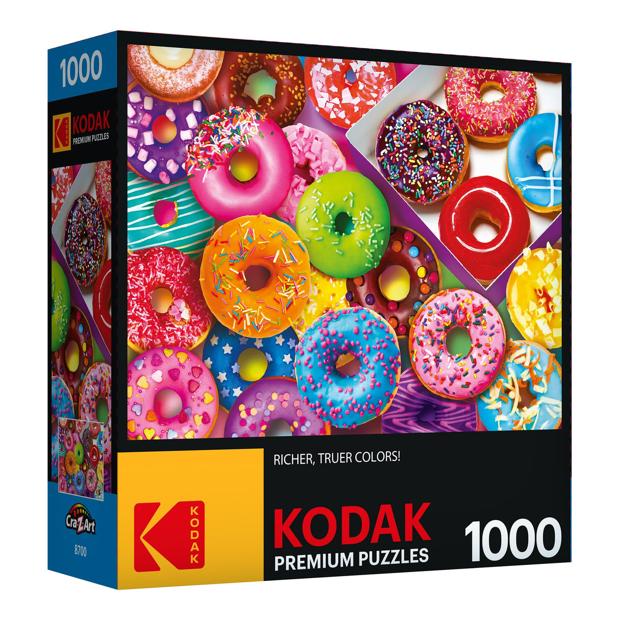 RoseArt - Kodak Premium - I Love Donuts - 1000 Piece Jigsaw Puzzle for Adults RoseArt