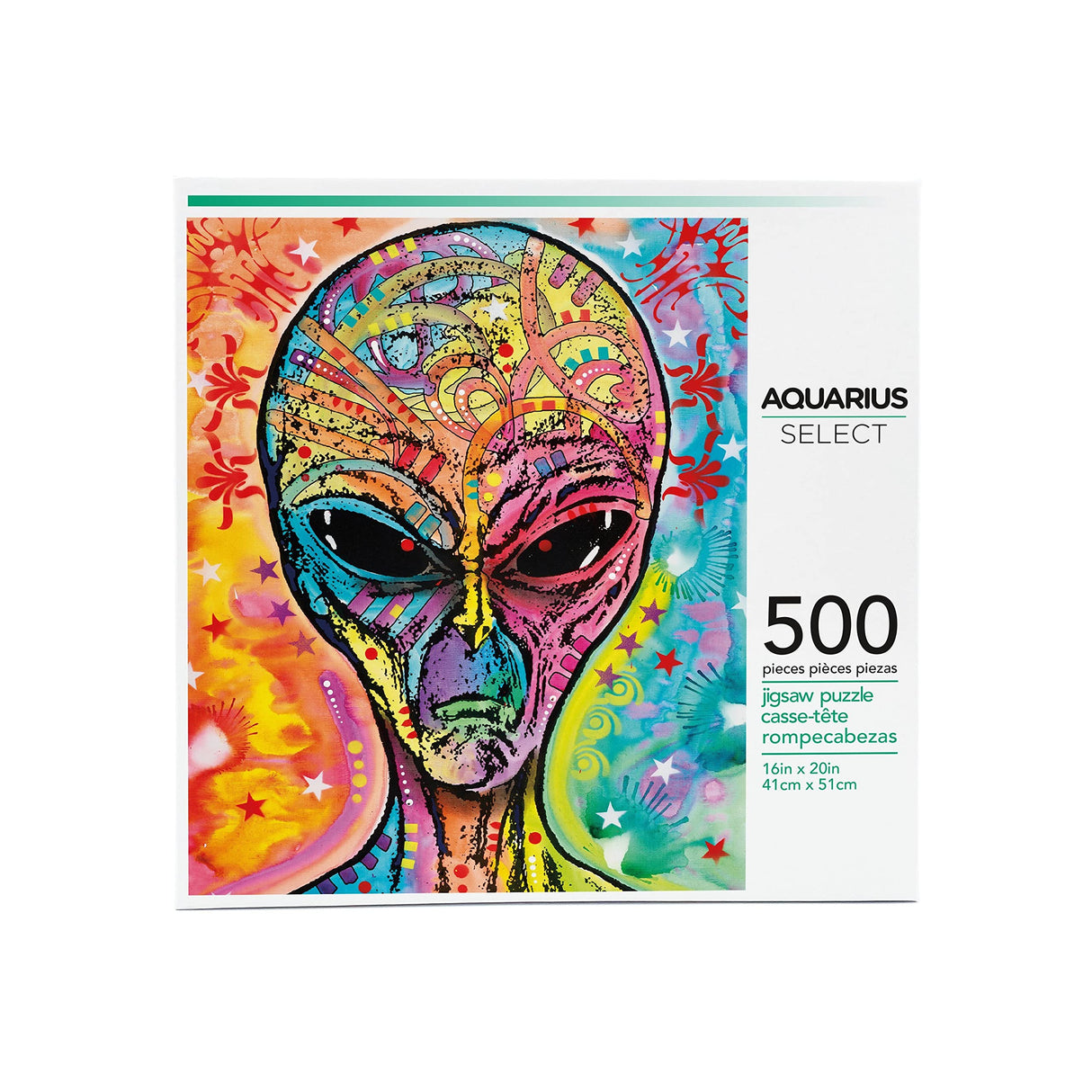 AQUARIUS - Dean Russo Alien 500 Piece Jigsaw Puzzle AQUARIUS