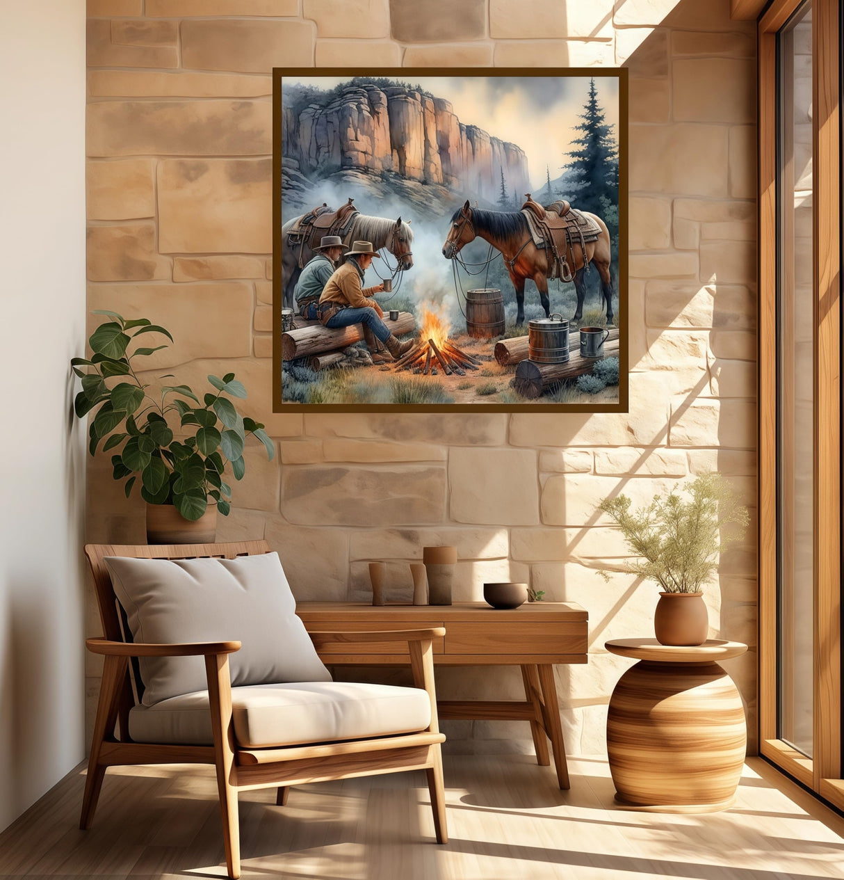 BYGFHLYW 5D Diamond Painting Kits for Adults,Traveler Horse Diamond Art Kits for Adults Beginner, DIY Full Drill Diamond Dot Gem Painting for Home Wall Decor 13.7x13.7inch BYGFHLYW