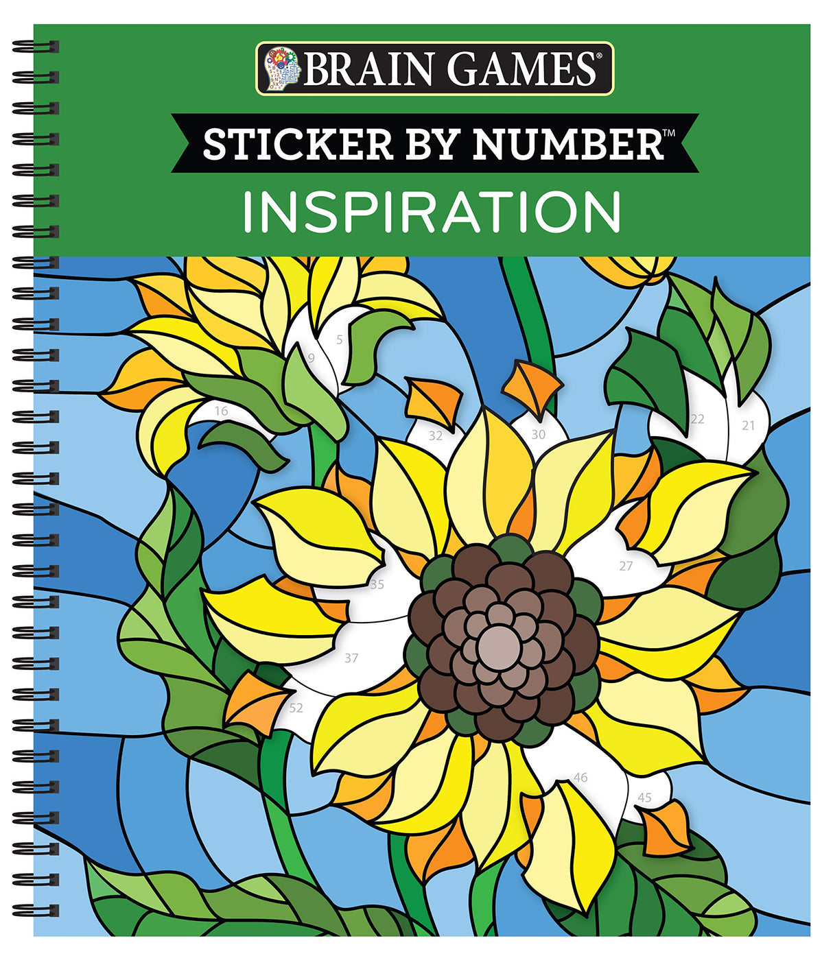 Brain Games - Sticker by Number: Inspiration Publications International, Ltd.