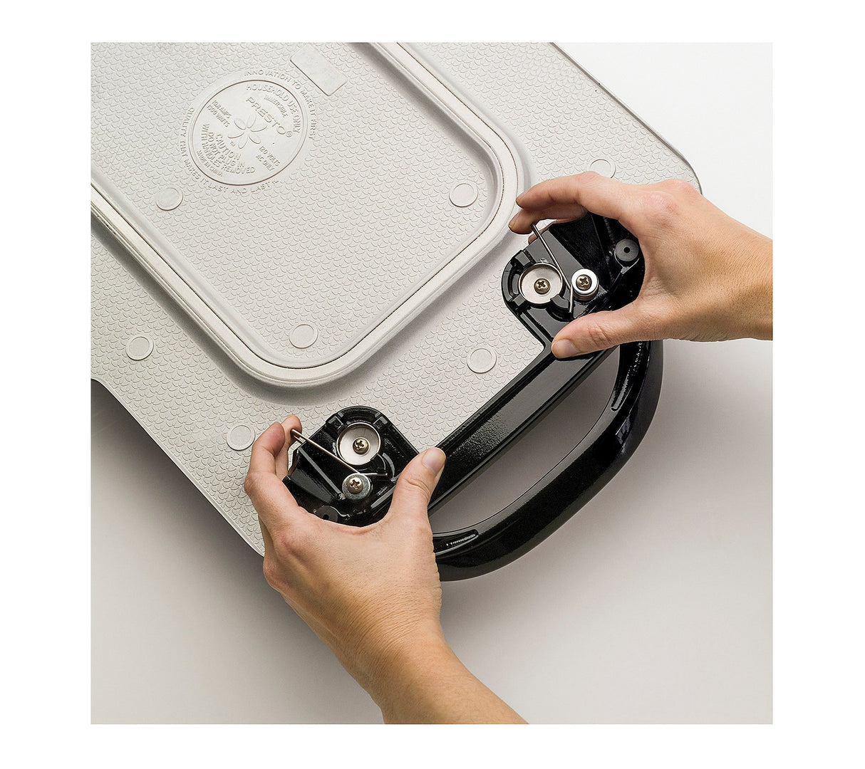 Presto 07061 22-inch Electric Griddle With Removable Handles, Black, 22-inch NATIONAL PRESTO