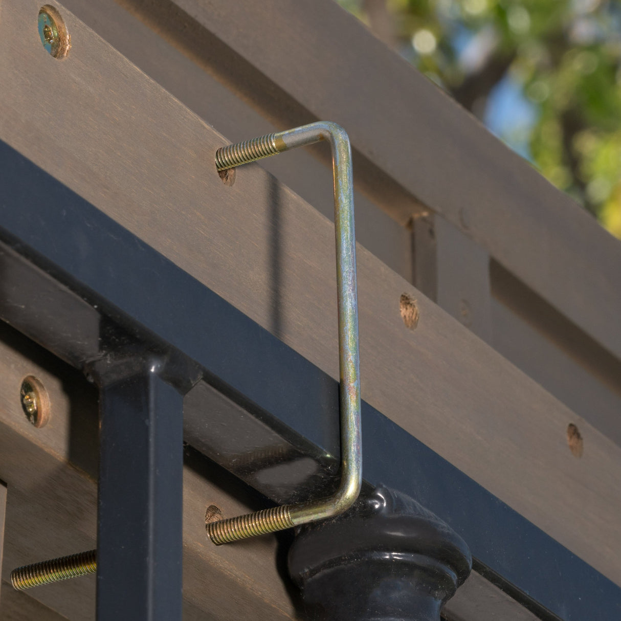 Christopher Knight Home Caribbean Outdoor Acacia Wood Balcony Bar Table, Grey Finish Christopher Knight Home