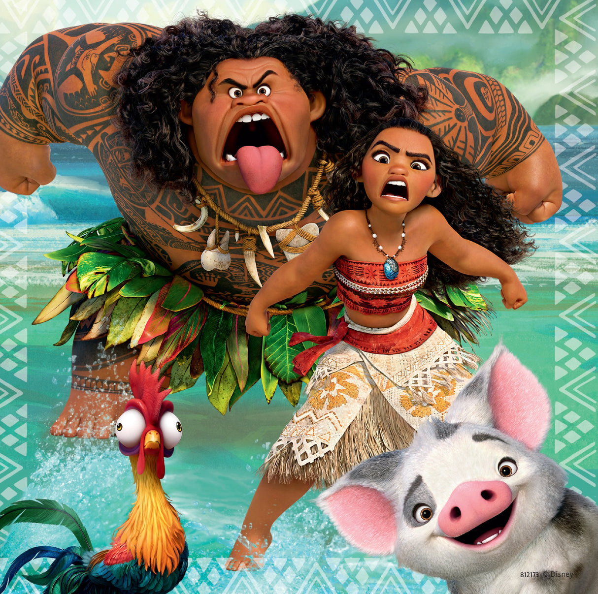 Ravensburger Disney Moana Voyage Jigsaw Puzzle for Kids | 49 Unique Pieces | Precision-Crafted Educational and Fun | Ideal for Age 3+ Ravensburger