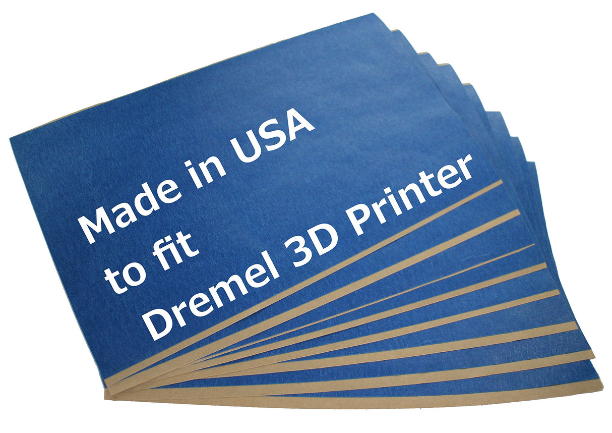 Blue Tape for Dremel 3D40 Build Platform (10 pack) for 3D Printer TabSynth