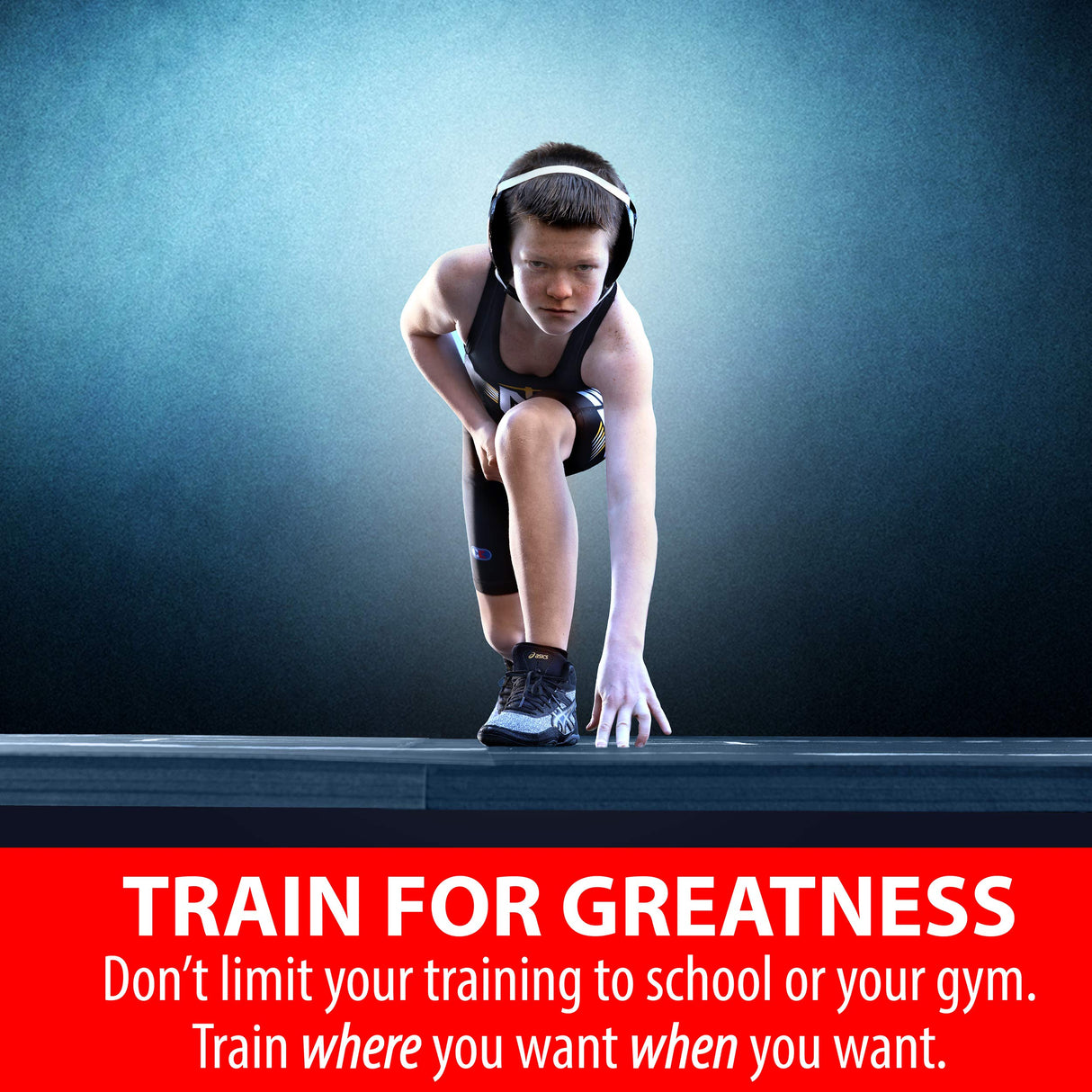 Gold Medal Sports 10' x 10' Wrestling Mat, Jiu Jitsu BJJ Mats, Wrestling Mats, Martial Arts Thick Mats for Home, Judo Tatami Wrestling Mat, Flexi Roll dzotmyn