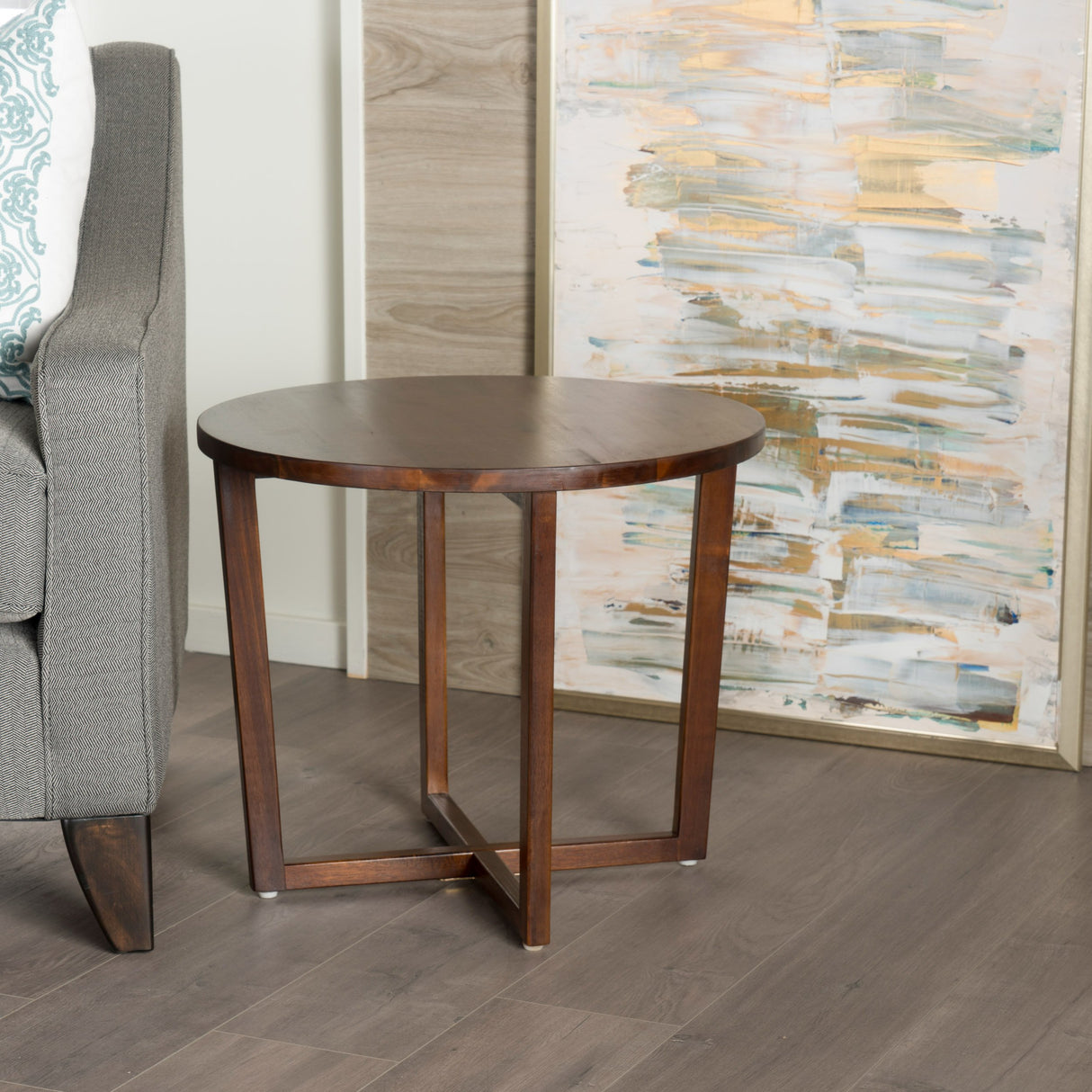 Christopher Knight Home Tansy Wood End Table, Rich Mahogany Christopher Knight Home