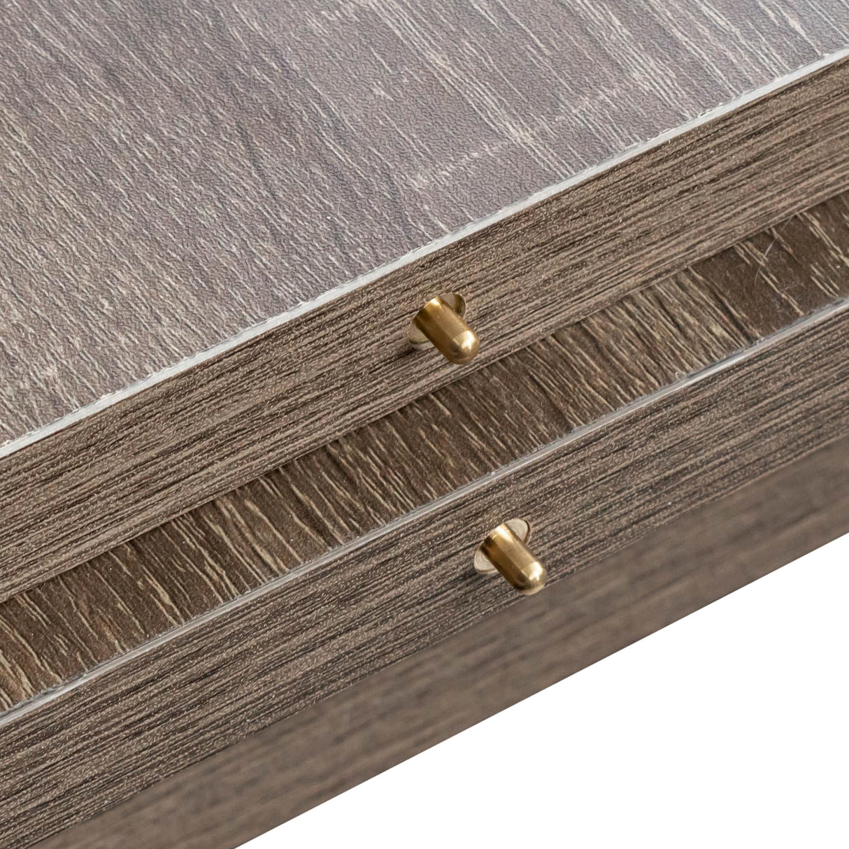 Mcltopz 106.3" Wood Expandable Dining Table for 8-12 Person, Modern Extendable Dining Room Table Large Rectangle Dining Table with Leaf Extension Pedestal Dining Table for Dining Room Kitchen Dark Oak Mcltopz