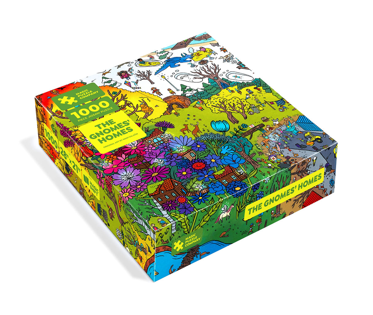 The Gnomes' Homes • 1000 Piece Jigsaw Puzzle from The Magic Puzzle Company • Series Three Magic Puzzle Company