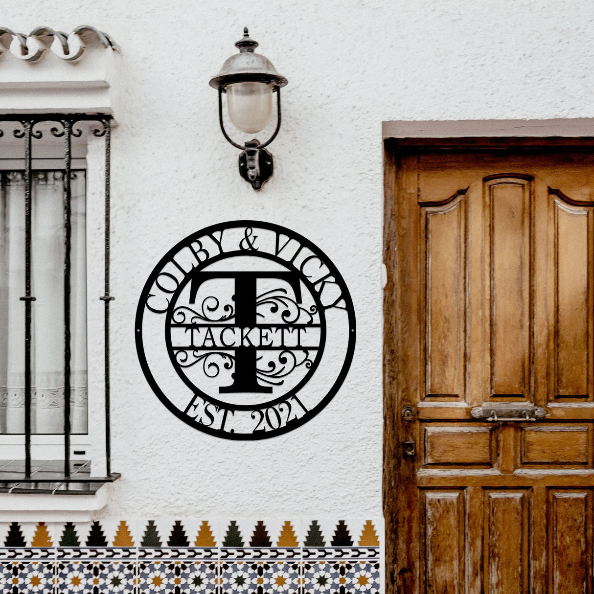 Custom Metal Sign, Metal Name Sign, Metal Wall Art, Monogram Wall Decor, Outdoor Decor Sign, Personalized Family Name Sign, Metal Letters, Wedding, ZLOOREE