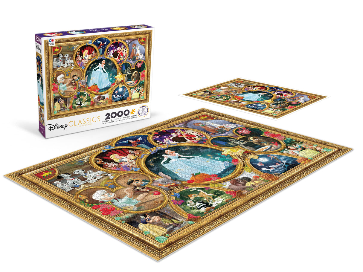 Ceaco - Disney Classics - Disney Classics - 2000 Piece Jigsaw Puzzle , 5" Ceaco
