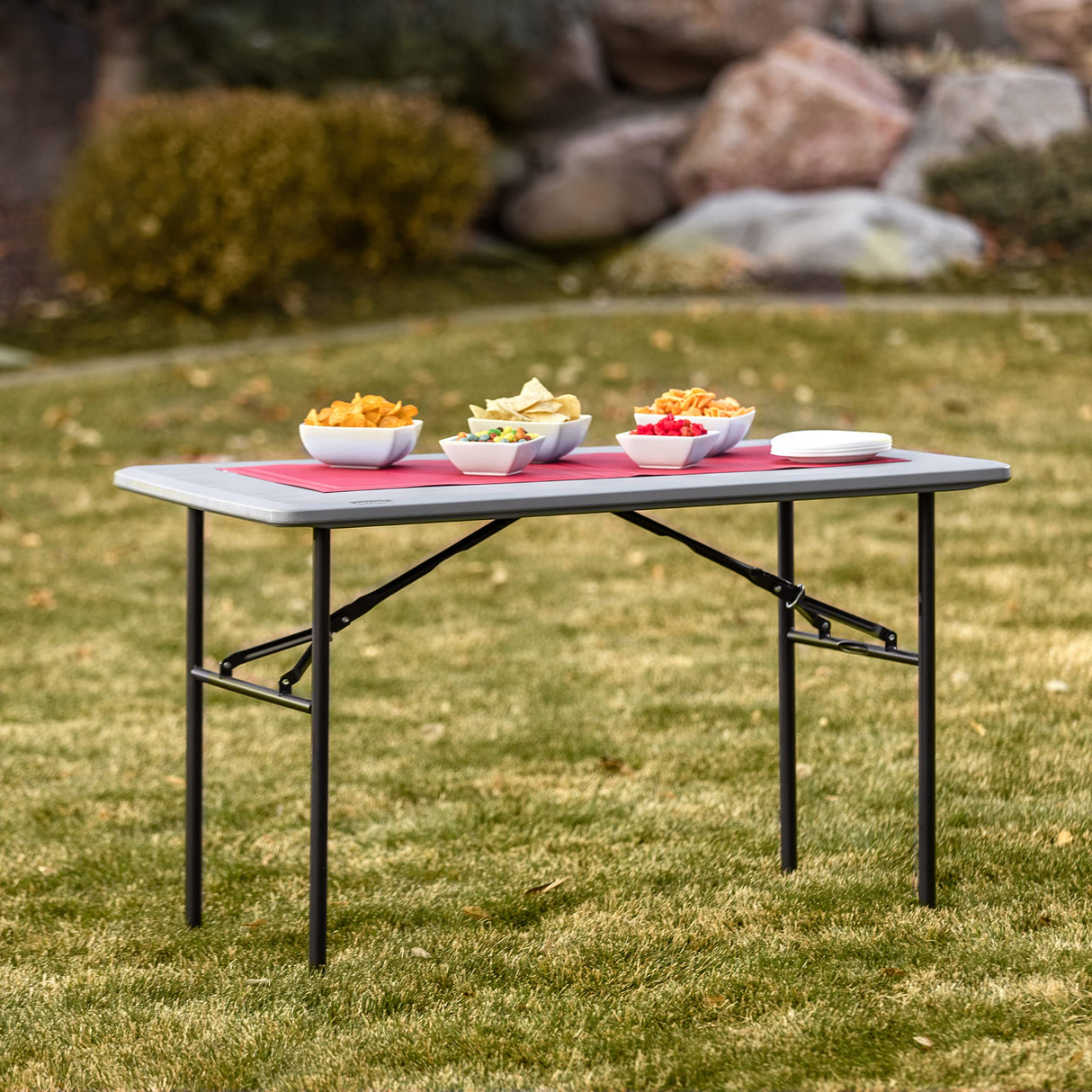 Lifetime 4-Foot Essential Folding Table Lifetime