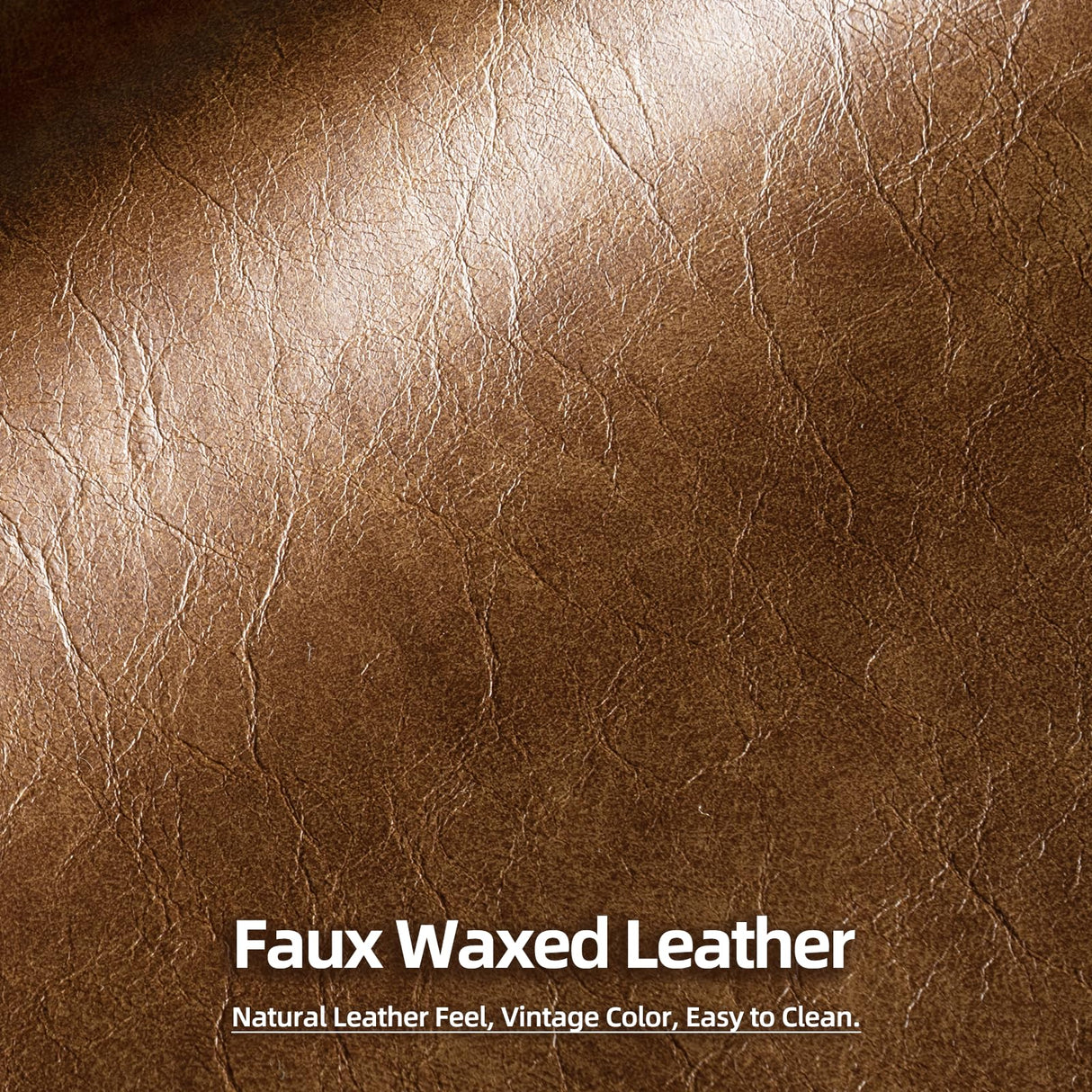 HALLYBEE 85” Futon Sofa Bed, Sleeper Sofa, Small Couch with Storage Adjustable Armrests Pillows, Faux Leather Loveseat, Mid Century Modern Couches for Living Room, Bedroom, Apartment, Brown HALLYBEE