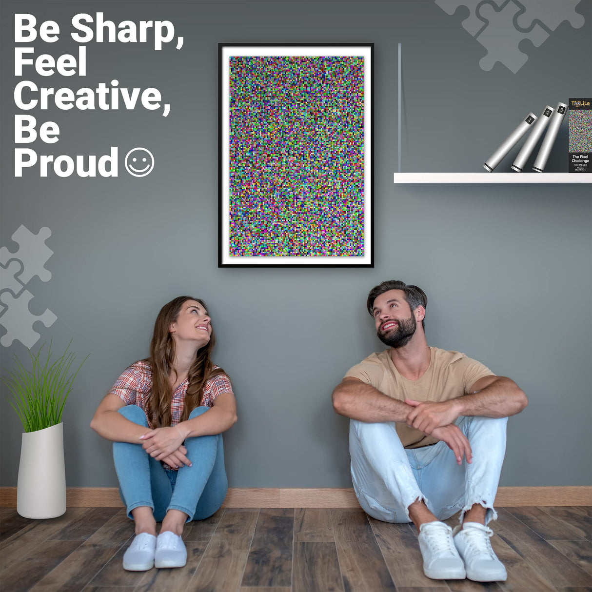 Jigsaw Puzzles 1000 Pieces Difficult Puzzles for Adults Get Your Challenging Jigsaw Puzzle for Adults 28x20 Inches (Pixel) TOOLILA