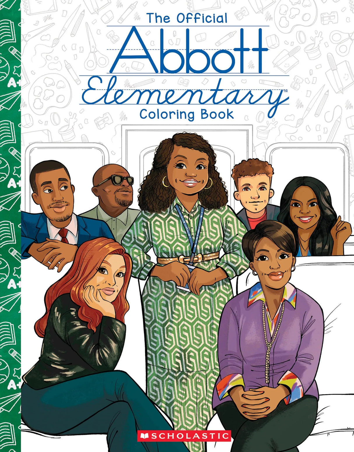 Abbott Elementary: The Official Coloring Book WoodArtSupply