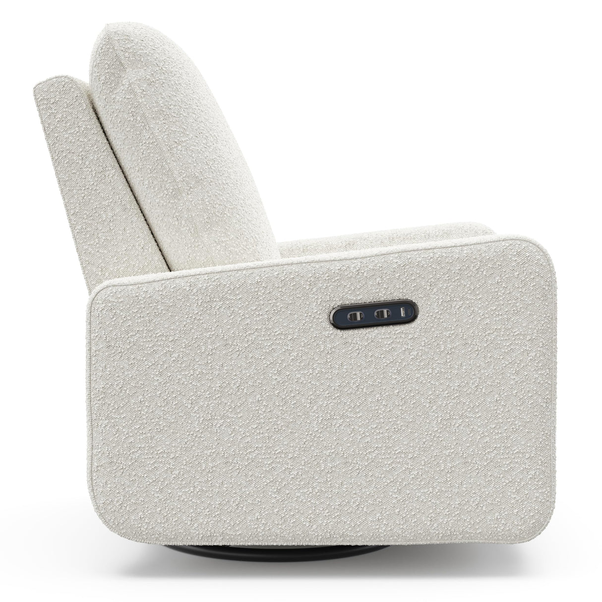 Graco Teddi Power Recliner Swivel Glider (Ivory Boucle) – Electronic Power Recline, USB-A & USB-C Charger, Premium Cushioning & Comfort Graco