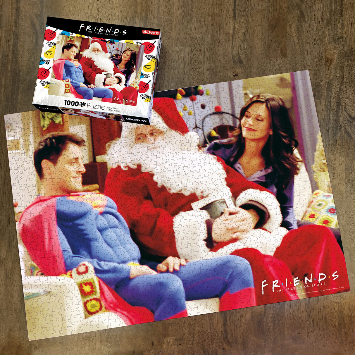 AQUARIUS - Friends TV Series Christmas 1000 Piece Jigsaw Puzzle AQUARIUS