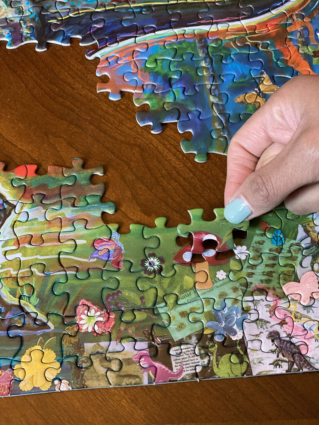 Easy Planet T-Rex, King of The Dinosaurs 500 Piece Jigsaw Puzzle 17" x 22" Finished Size – Dinosaur Theme Jigsaw Puzzles for Adults and Kids Easy Planet