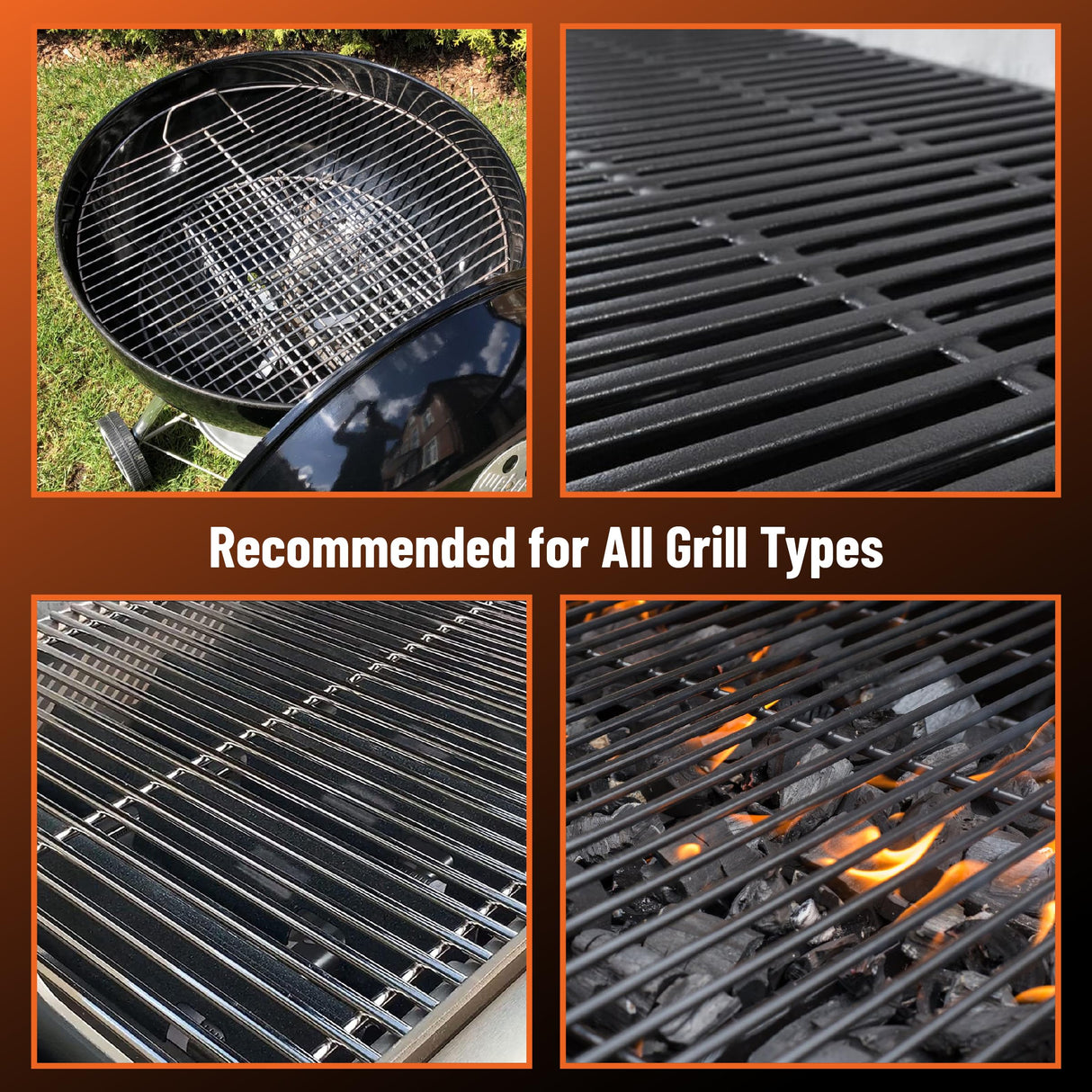 UNCO- 3-Sided Grill Brush Stainless Steel, 12.2", BBQ Grill Brush for Outdoor Grill Cleaning Brush, BBQ Brush, BBQ Brushes for Grill Cleaner Brush, Grill Scraper for Outdoor Grill Brushes UNCO