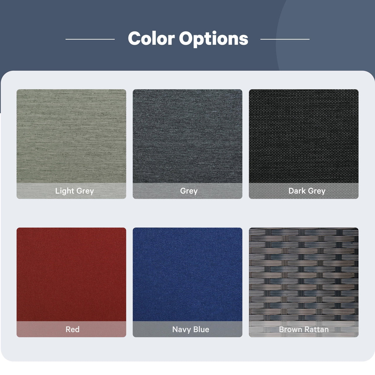 ELEGIBLISS 7 Pieces Patio Furniture Set - Outdoor Sectional Wicker Rattan Furniture with Cushion and Glass Table Patio Conversation Sets for Porch Poolside Backyard Outdoor Sofa Set Modular Sofa ELEGIBLISS