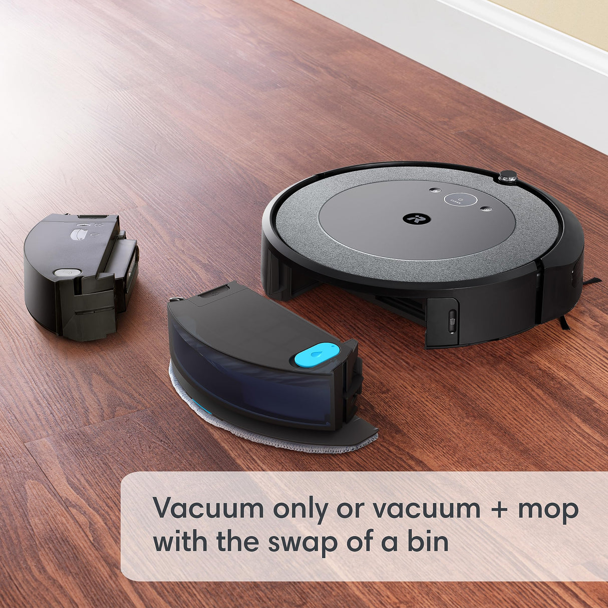 iRobot Roomba Combo i5 Robot Vacuum & Mop - Clean by Room with Smart Mapping, Works with Alexa, Personalized Cleaning Powered OS, Ideal for Pet Hair, Carpet and Hard Floors iRobot