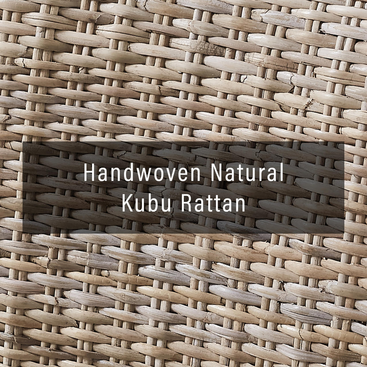 Crosley Furniture Edelyn Natural Rattan Dining Chairs Set of 2, Farmhouse Kitchen Accent Chair with Cushion, Kubu Rattan/Gray Crosley Furniture