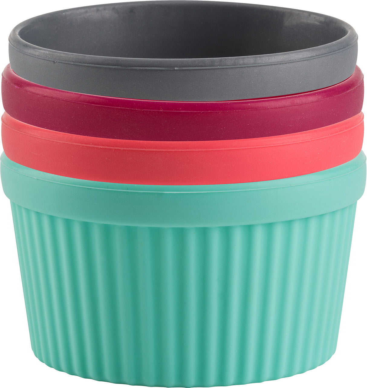 Trudeau Baking Ramekins, Set of 4, Assorted Trudeau