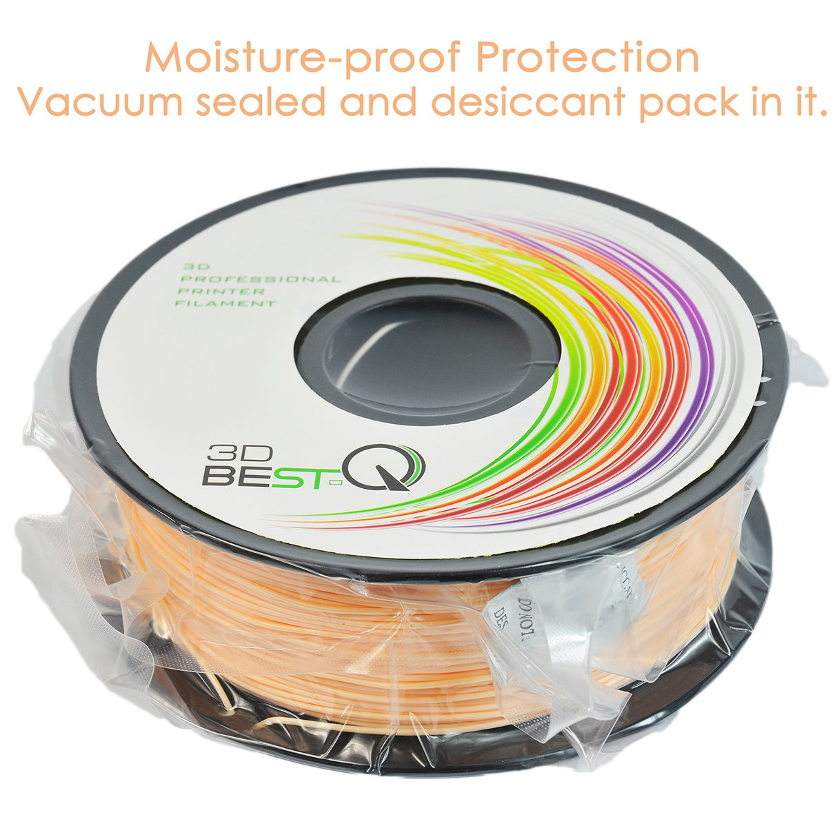 3D BEST-Q Flexible TPU 1.75mm 3D Printer Filament, Dimensional Accuracy +/- 0.03 mm, 1KG Spool, 8 Color to Choose (Skin) 3D BEST Q