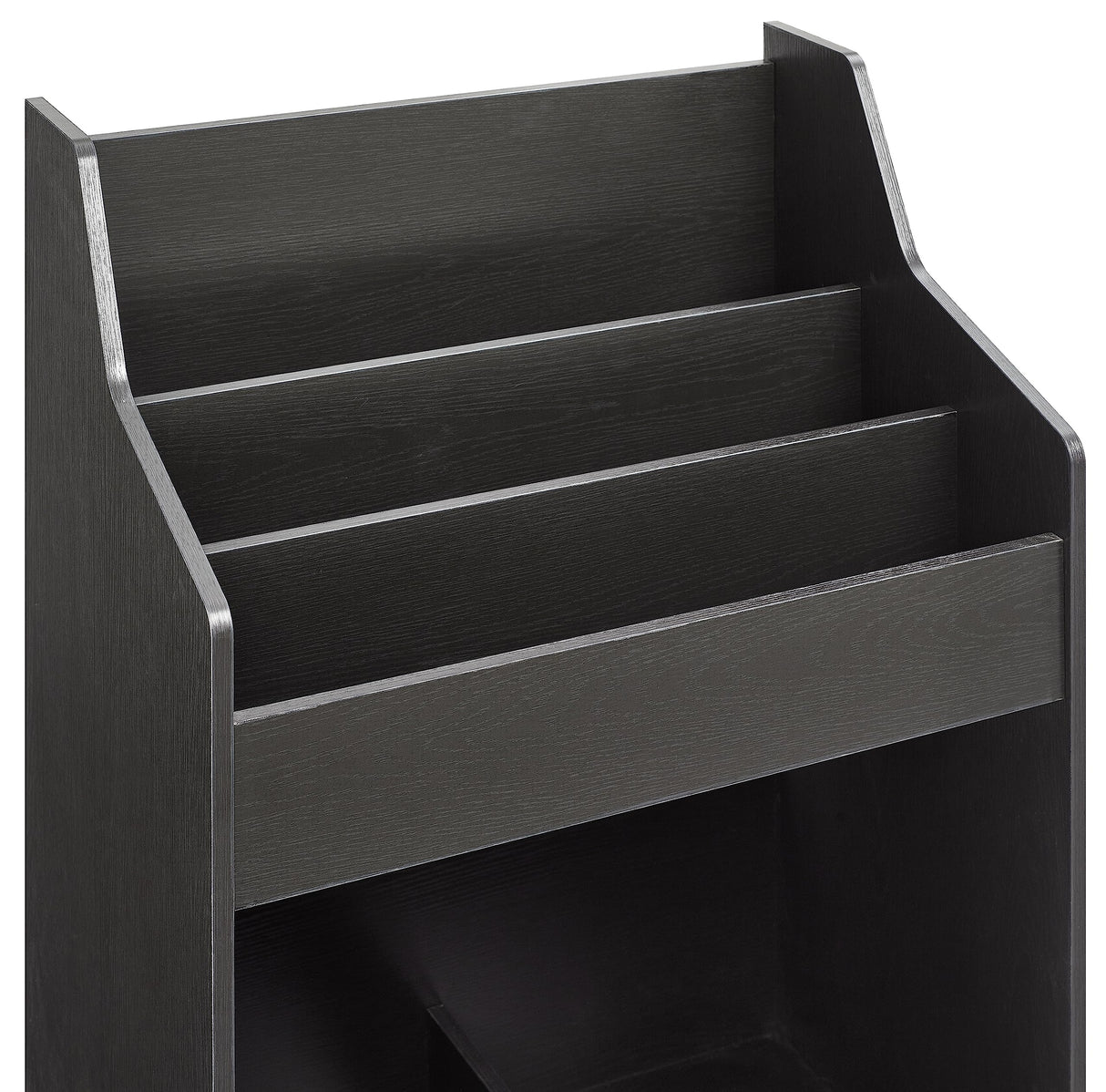 Crosley Furniture Liam Record Storage Stand, Black Crosley Furniture