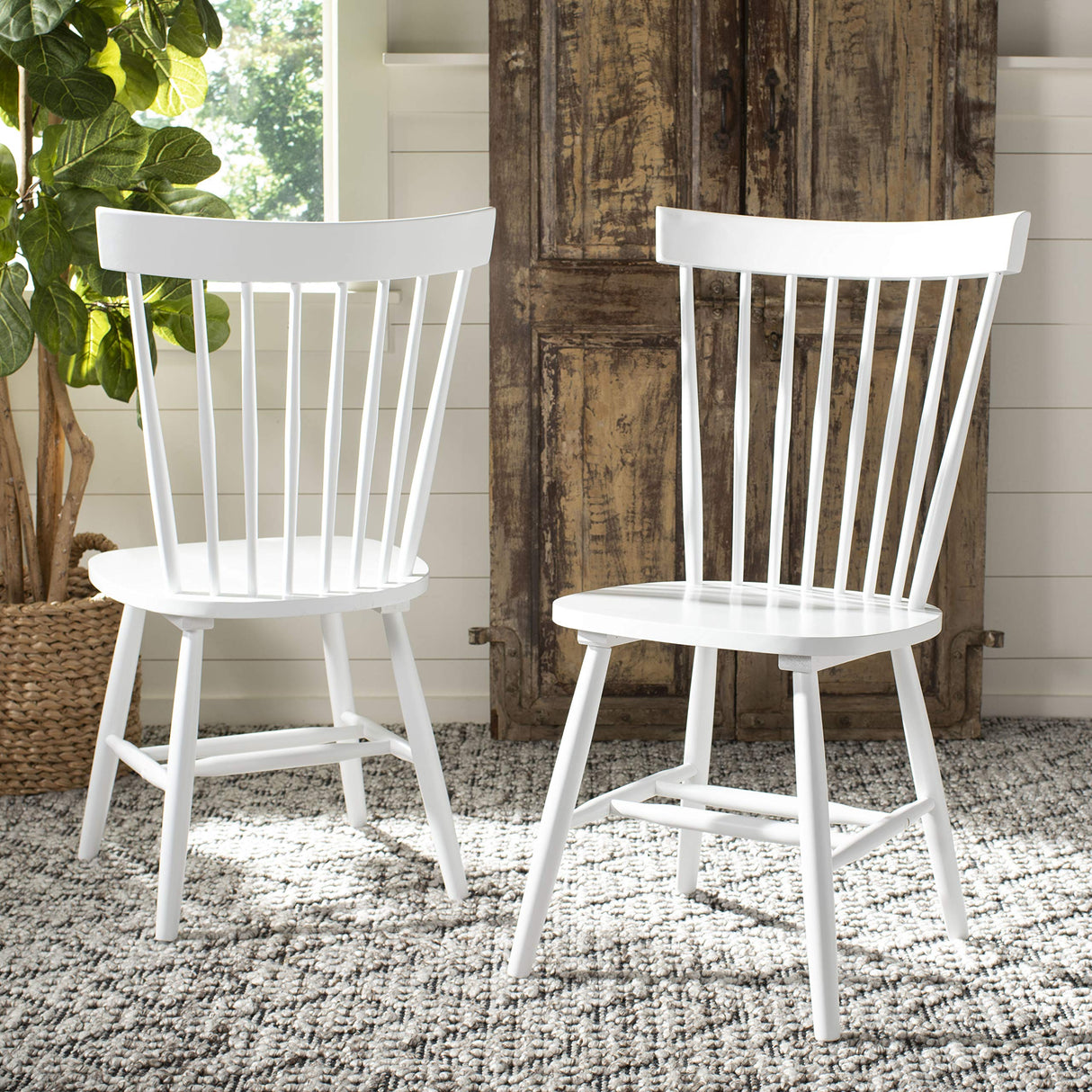 Safavieh Parker Parkse Side Chair, 0, White Safavieh