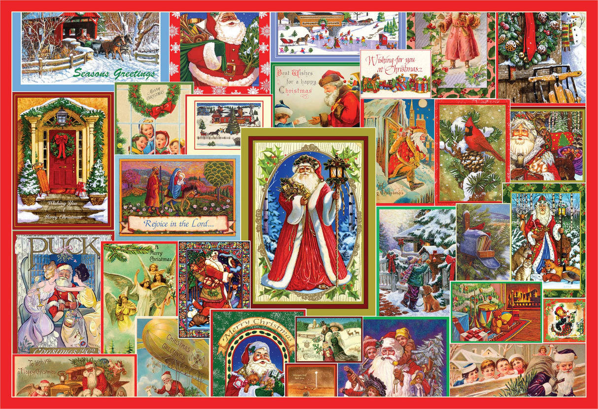 Ceaco - Vintage Christmas Collage - 2000 Piece Jigsaw Puzzle Ceaco