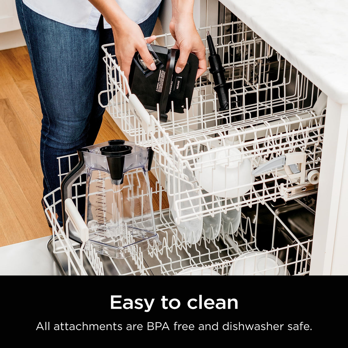 Ninja BL642 Nutri Ninja Personal & Countertop Blender with 1200W Auto-iQ Base, 72 oz. Pitcher, and 18, 24, & 32 oz. To-Go Cups with Spout Lids, For Smoothies, Shakes & More, Dishwasher Safe, Black Ninja