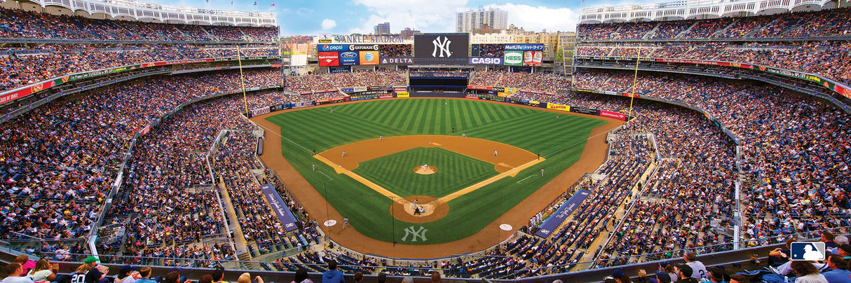 MasterPieces MLB New York Yankees Stadium Panoramic Jigsaw Puzzle, 1000-Piece, One Size (91339) Masterpieces