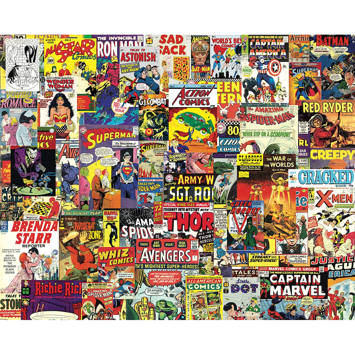 Hart Puzzles Favorite Comics 1000 Piece Puzzle, 1 EA, Multi Hart Puzzles