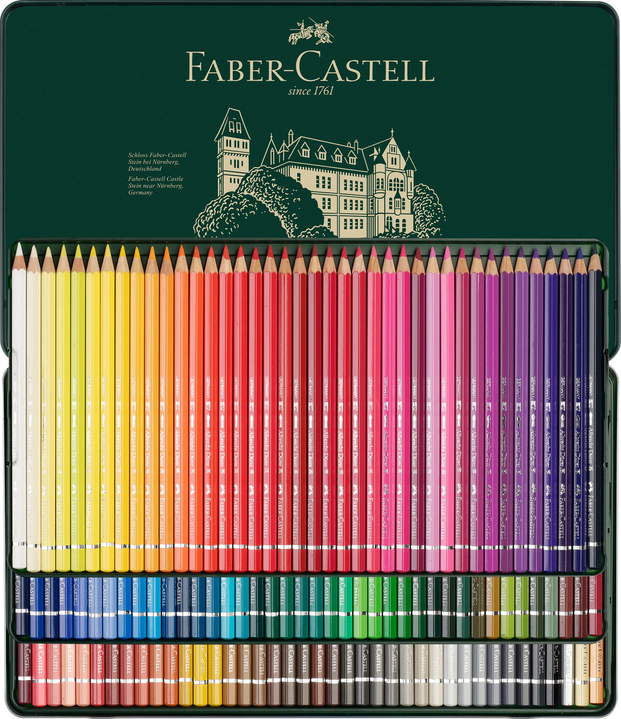 Faber Castell Albrecht Durer 120 Watercolor Pencil Set Tin Faber-Castell