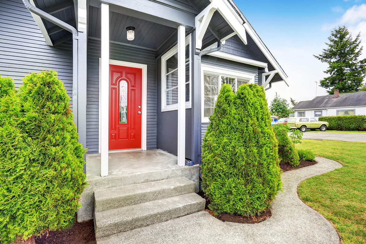 Design House 587220 Jelly Jar 1-Light Indoor/Outdoor Flush Mount Ceiling Light, Black Design House