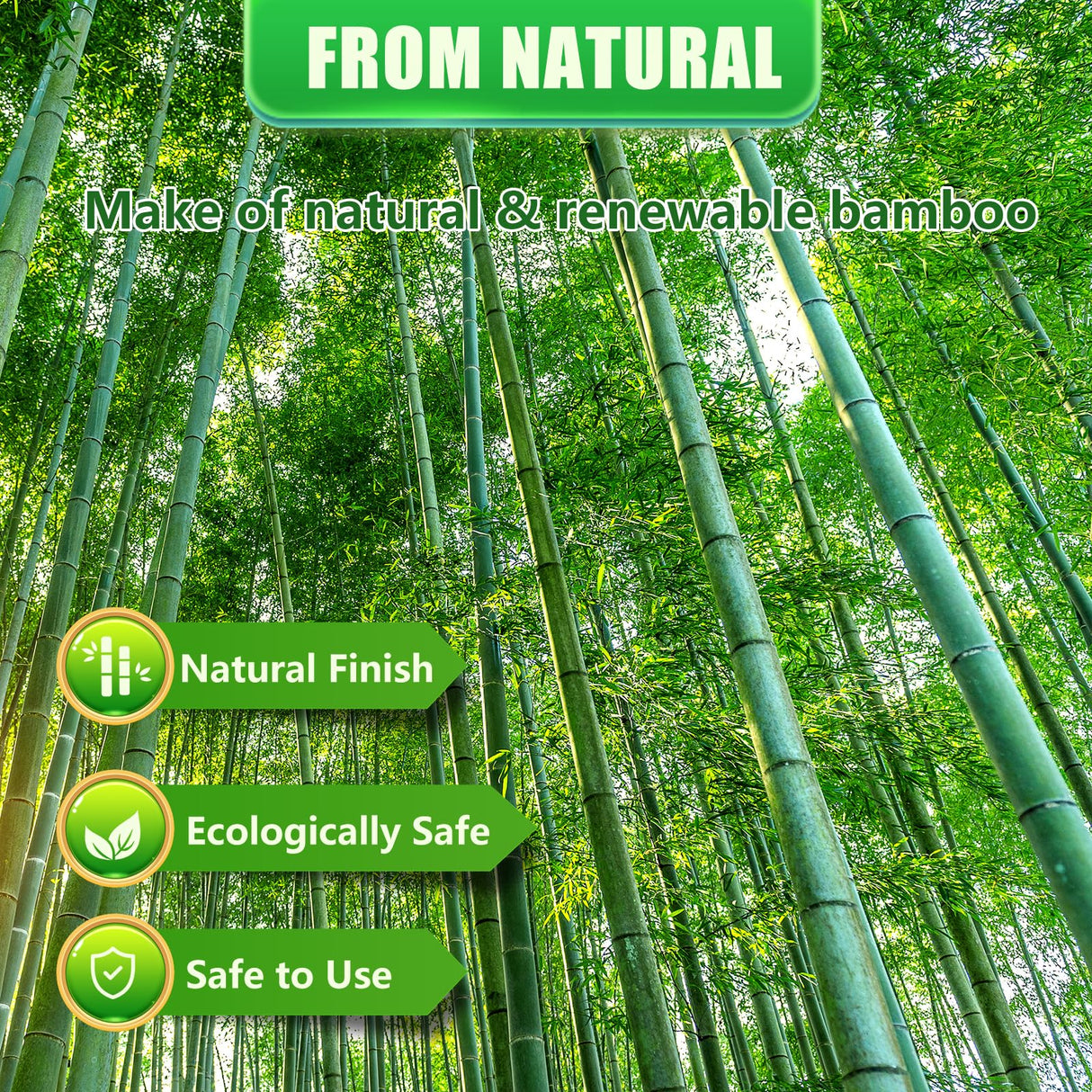 Natural Bamboo Slat Screening,6FT x 13FT Bamboo Fence Panel for Garden Privacy Fence Screen for Indoor or Outdoor (1.8m x 4m Approx) Gardgue