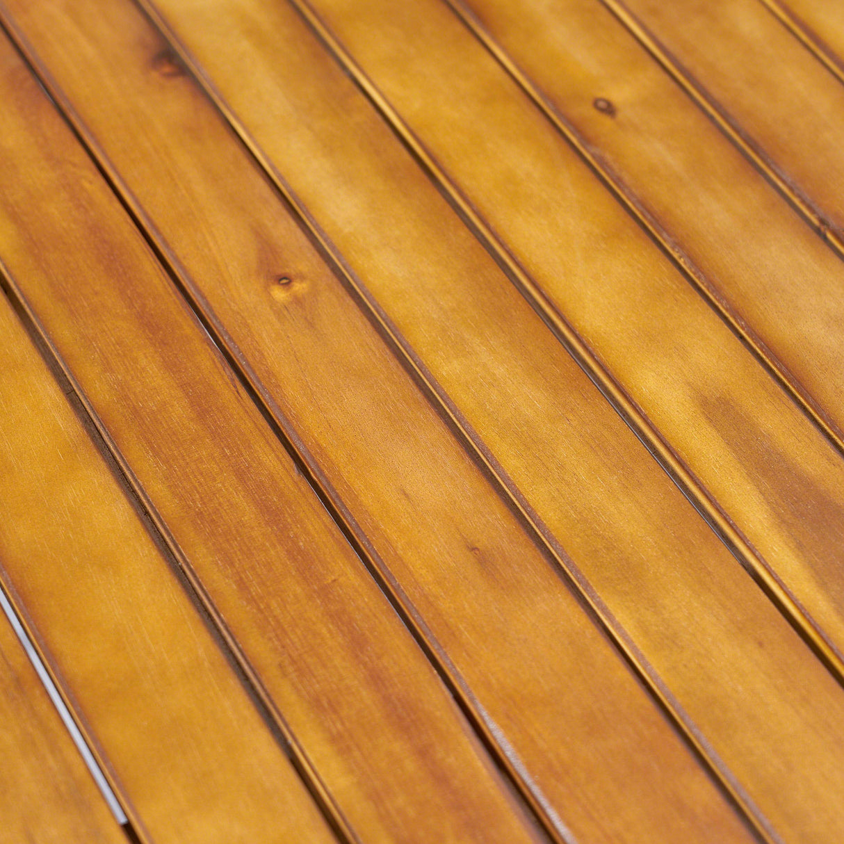 Christopher Knight Home Nick Outdoor Acacia Wood Round Dining Table, Teak Finish Christopher Knight Home