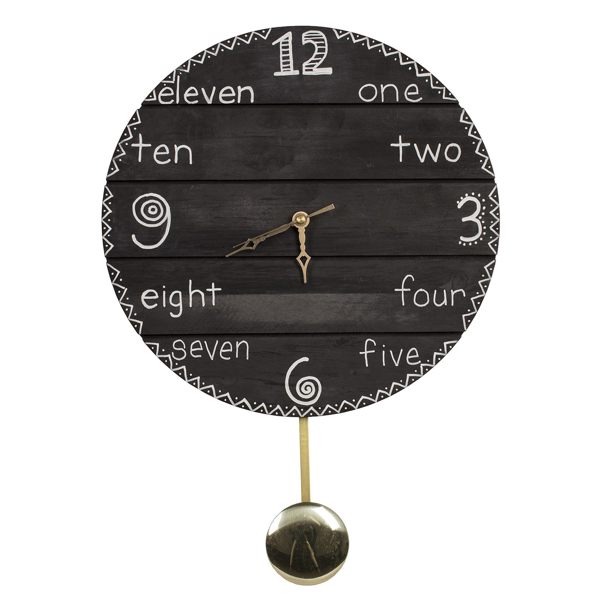 Walnut Hollow Pendulum Clock Movement for 3/4-inch Surfaces, Small Walnut Hollow