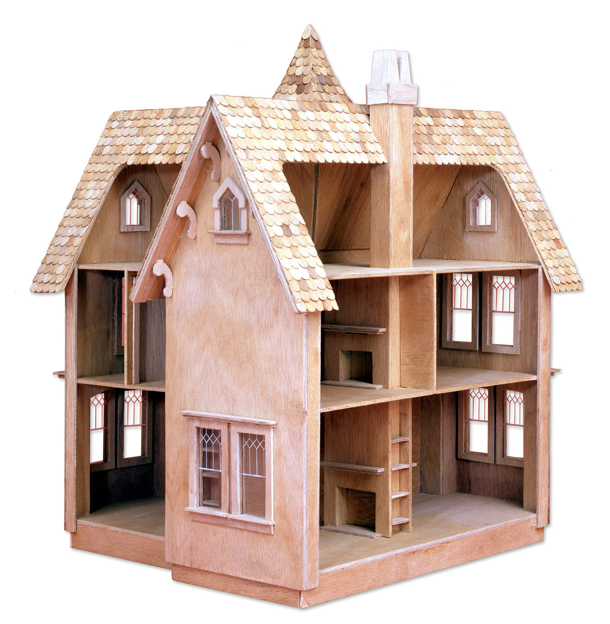 Greenleaf Fairfield Dollhouse Kit - 1/24 Scale Greenleaf