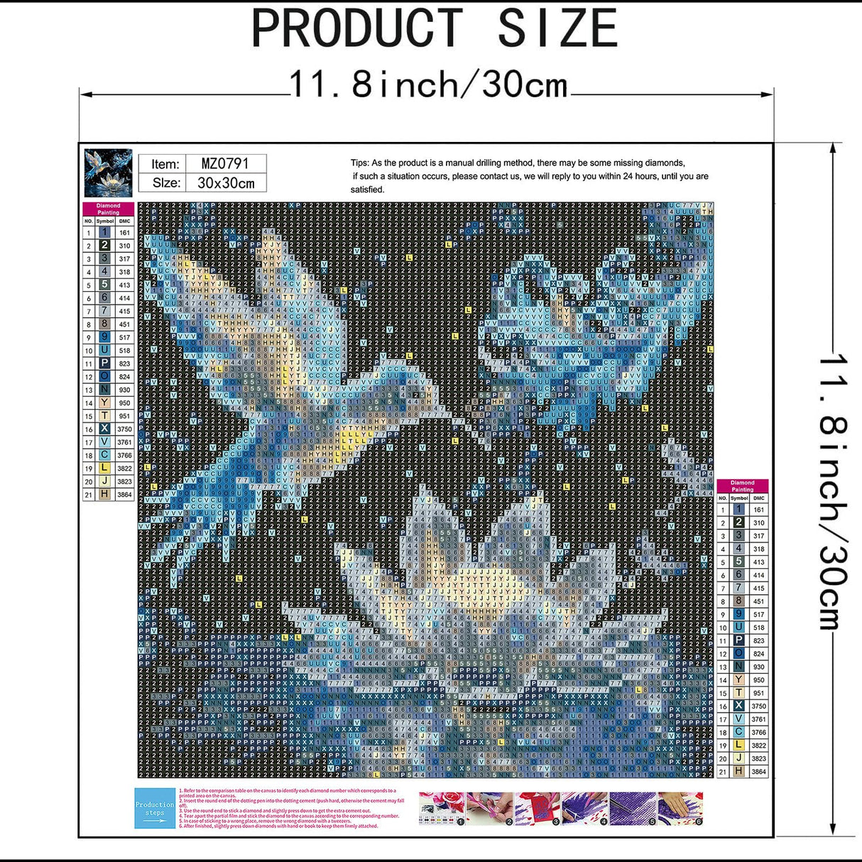 mrpwnle Hummingbird Diamond Art Kits for Adults Beginners DIY Bird Diamond Painting Kits 5D Full Drill Diamond Art Dots Gem Paintings Kit for Gifts Home Wall Decor 12x12inch mrpwnle