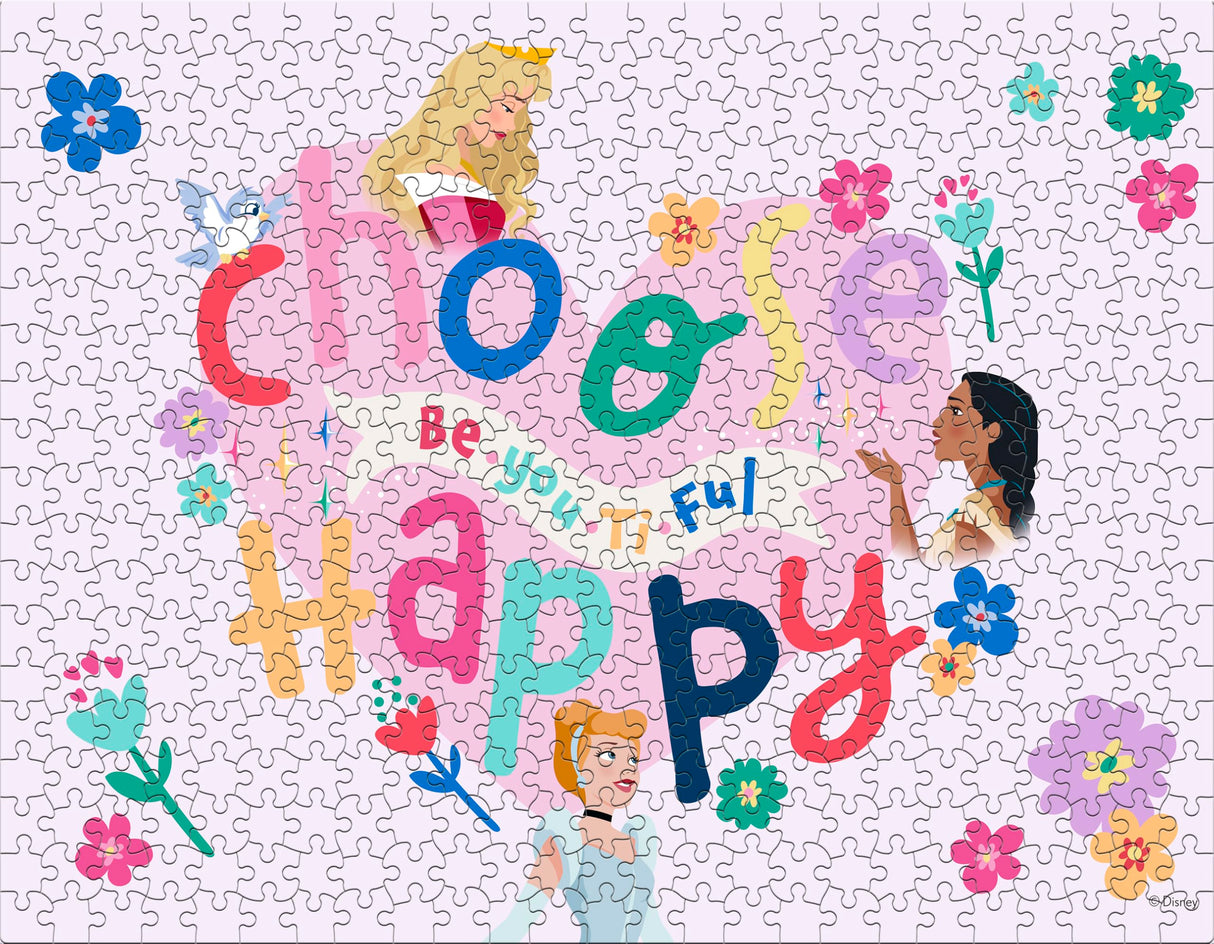 Buffalo Games - 4 X 1 Kids Multipack - Disney Princess Kids Licensed Multipack - Multi Piece Jigsaw Puzzle for Adults -Challenging Puzzle Perfect for Game Nights Buffalo Games