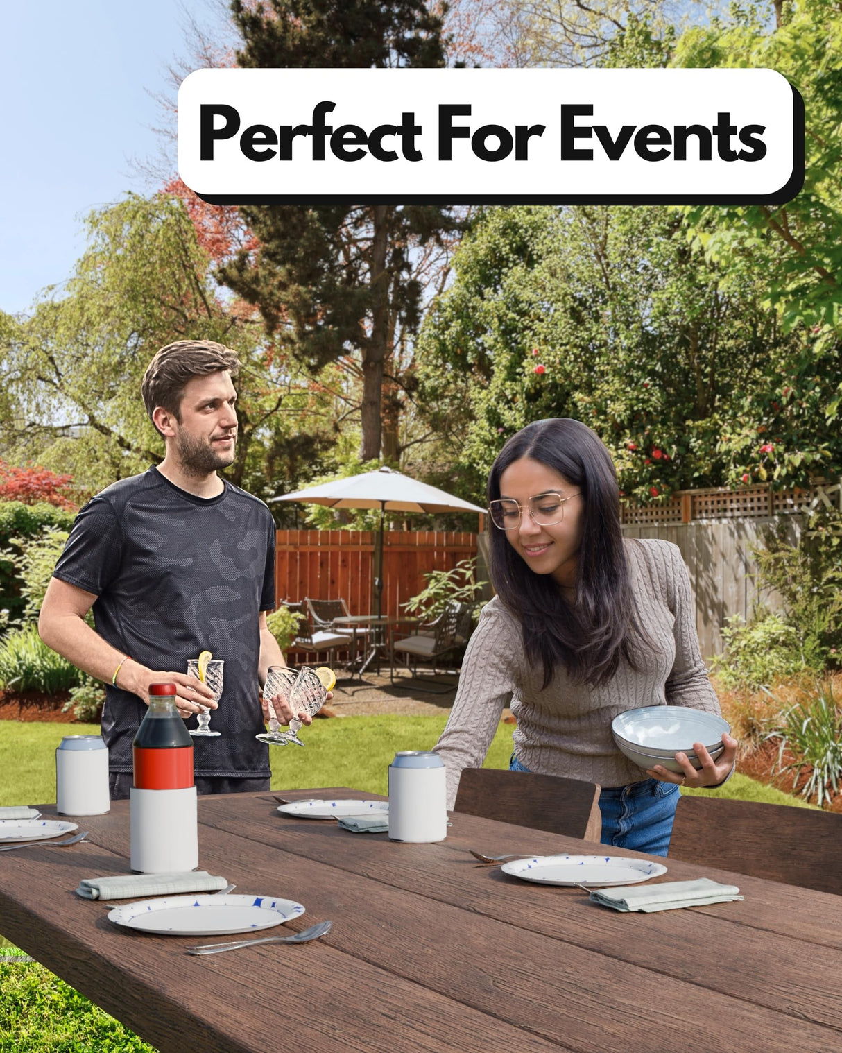 PartyPrints 25 Pack White Blank Can Cooler Sleeves, Customizable Bulk Sublimation Insulated Foam for Beer, Collapsible Plain Drink Holder, Cold Soda Insulator, 12oz Regular, 16oz Tall Cans PartyPrints