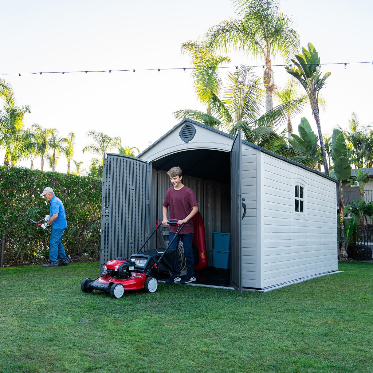 Lifetime Outdoor Storage Shed, 8 x 12.5 Foot Lifetime