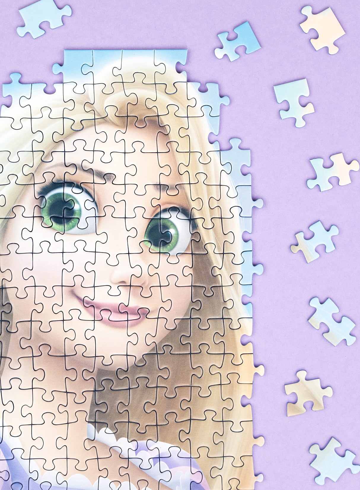 Ravensburger Disney Castle Collection - Rapunzel Themed 1000 Piece Jigsaw Puzzle | Unique Softclick Technology | Engaging Imagery | Perfect for Disney Fans | Item 17336 Ravensburger