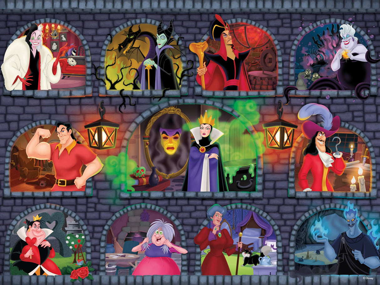 Ceaco - Disney - Villains Underground - 1500 Piece Jigsaw Puzzle Ceaco