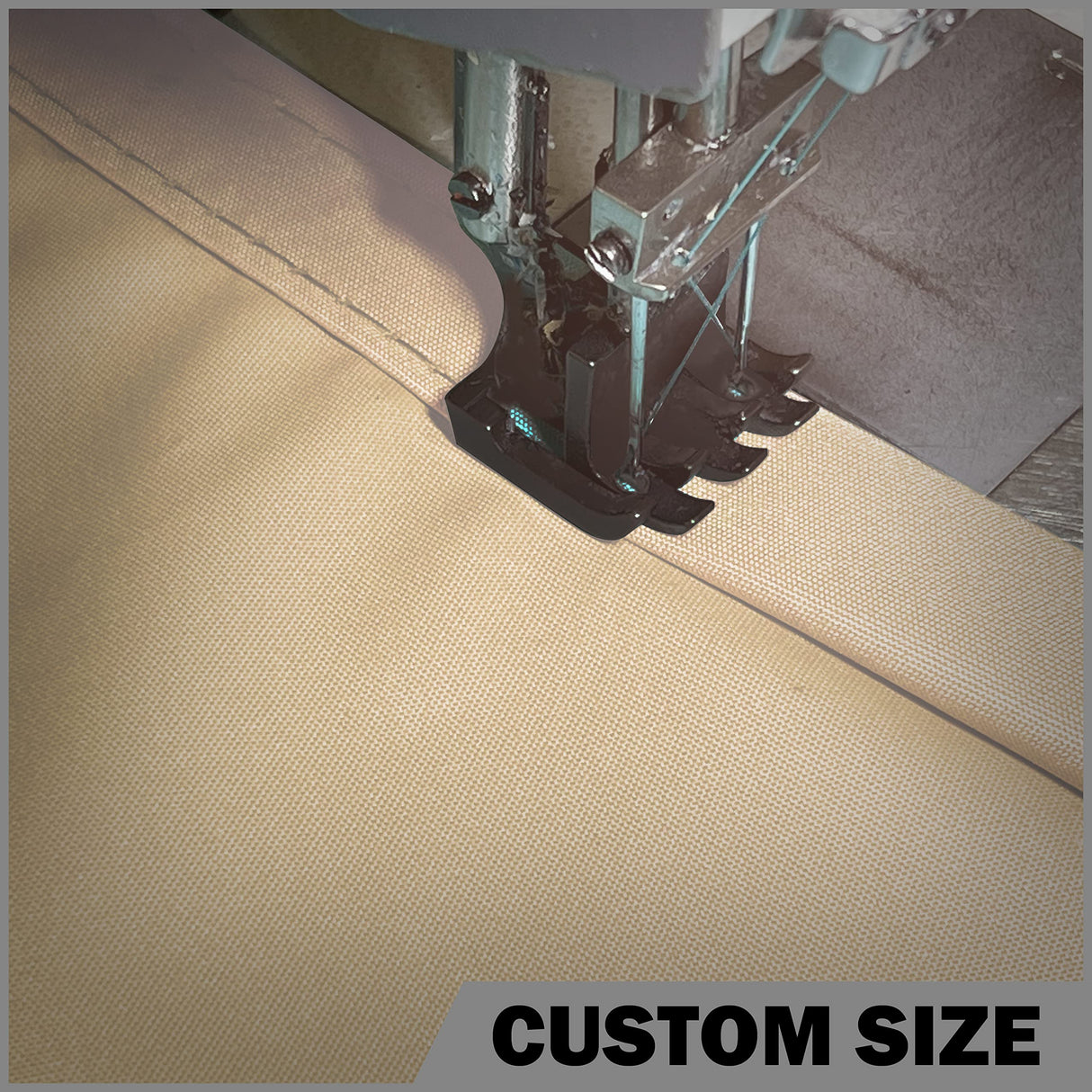 ShadeMart 14' x 14' Beige Square Waterproof Sun Shade Sail Canopy Awning, 95% UV Blockage & Water Resistant smTADS14, Outdoor Backyard Patio Garden Carport - We Make Custom Size ShadeMart