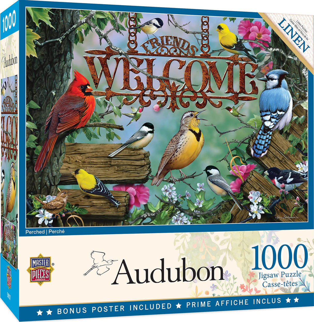 MasterPieces 1000 Piece Jigsaw Puzzle for Adults, Family, Or Youth - Perched - 19.25"x26.75" Masterpieces
