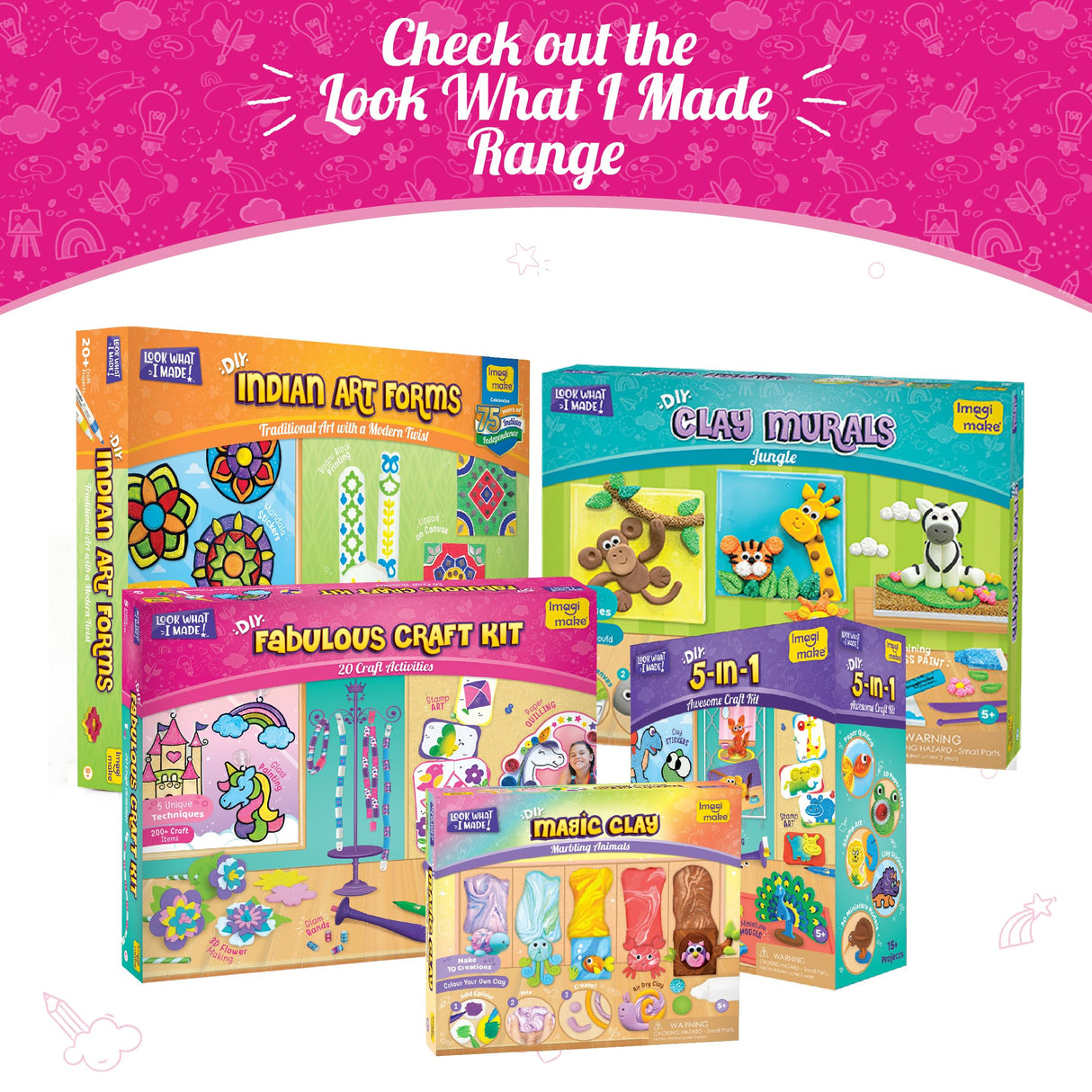 Imagimake Window Art Unicorn | Stained Glass Kit | Unicorn Girls Toys Age 6-8 | 6 Year Old Girl Birthday Gift | Art and Crafts for Girls 8-12 | DIY Suncatcher Kit for 5,6,7,8,9,10,11,12 Year Old Kids Imagimake