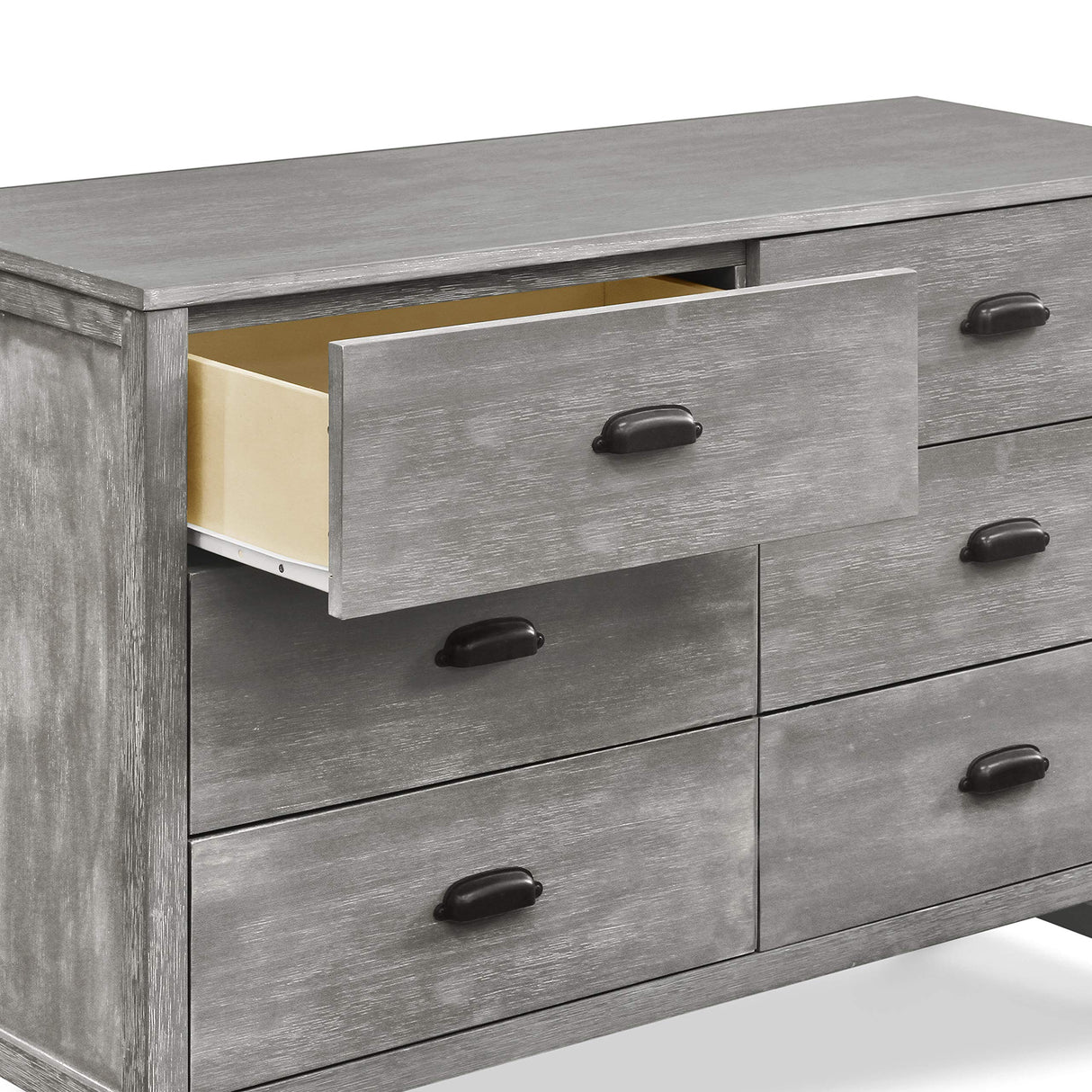 DaVinci Fairway 6-Drawer Double Dresser in Cottage Grey DaVinci