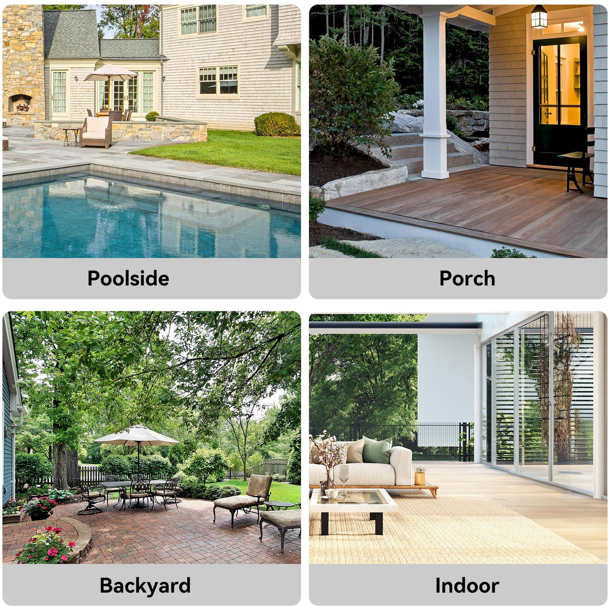 YITAHOME Patio Chaise Lounge Chair Set of 4, Wicker Chaise Lounge Outdoor Rattan Reclining Chair with Armrests/Pull-out Cup Holder/5-Position Backrest/Cushion & Headrest-Beige YITAHOME